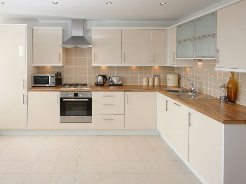 Modern Tiled Kitchen